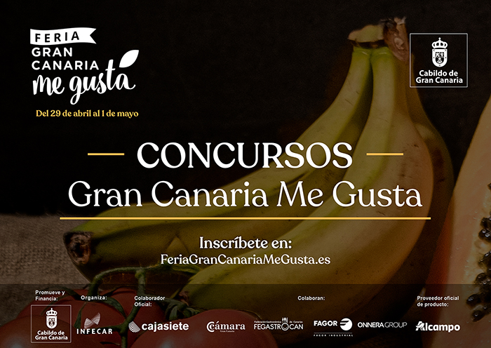 El Cabildo de Gran Canaria pone en marcha cuatro concursos de cocina en el marco de la Feria Gran Canaria Me Gusta